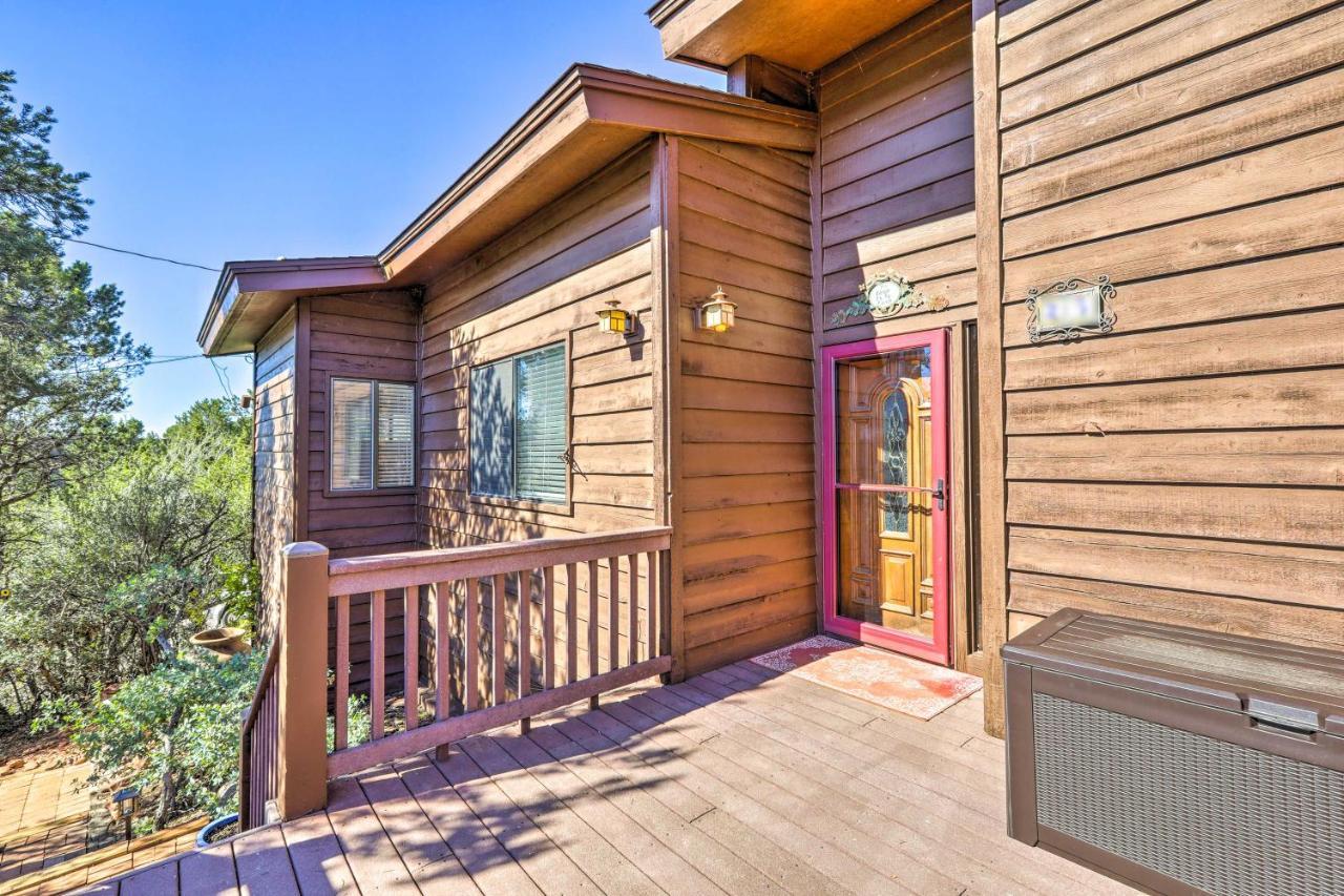 Bright Sedona Home With Deck And Mountain Views! 외부 사진