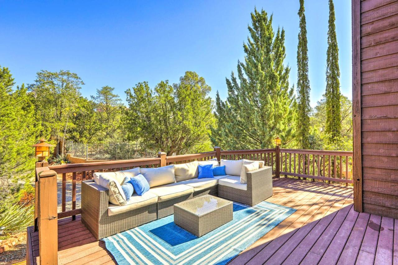 Bright Sedona Home With Deck And Mountain Views! 외부 사진