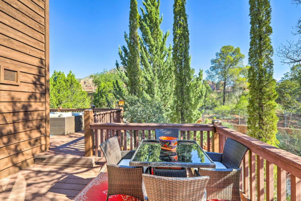 Bright Sedona Home With Deck And Mountain Views! 외부 사진